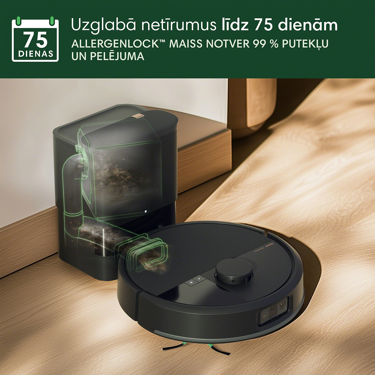 Roomba® Max 705 Vac Robot + AutoEmpty™ stacija