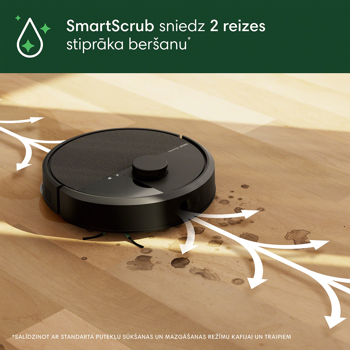 Roomba® Plus 405 Combo robotu + AutoWash™ stacija