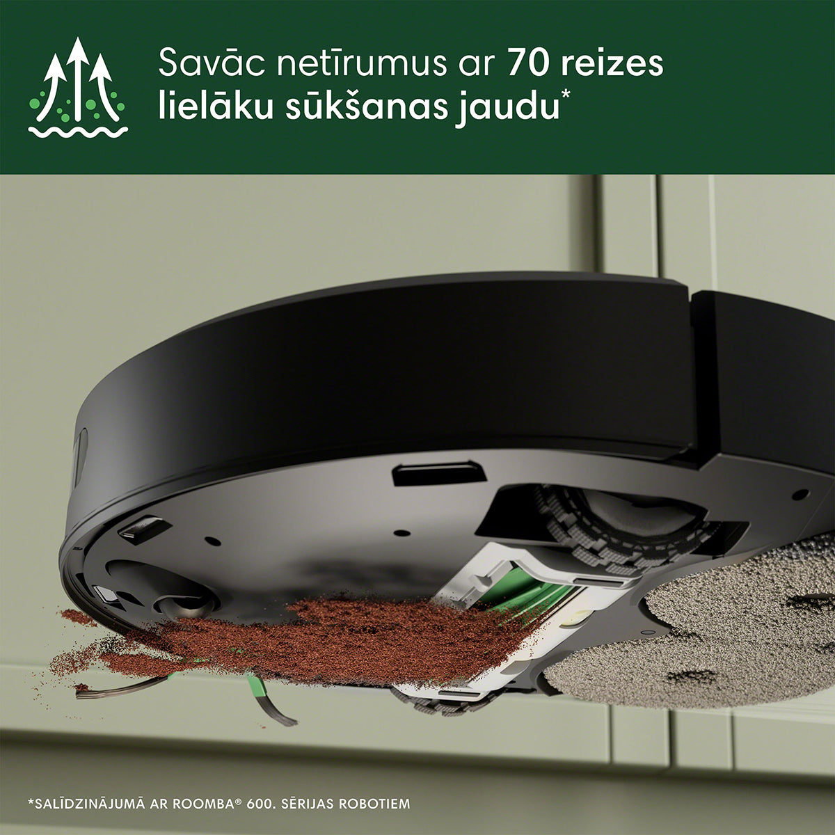 Roomba® Plus 405 Combo robotu + AutoWash™ stacija