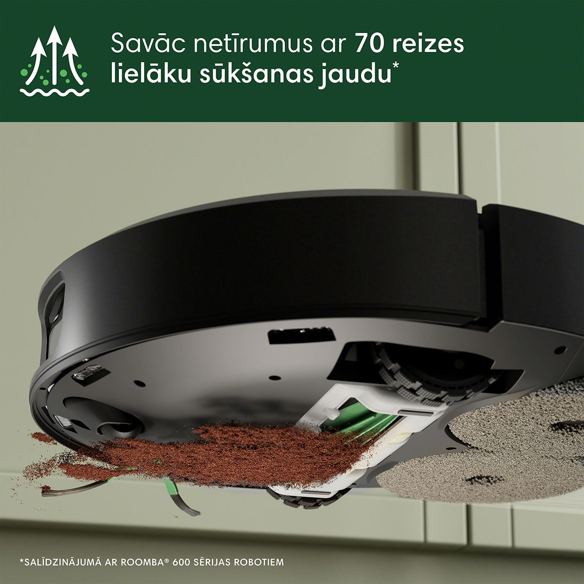 Roomba Combo® 505+ robots putekļu sūcējs
