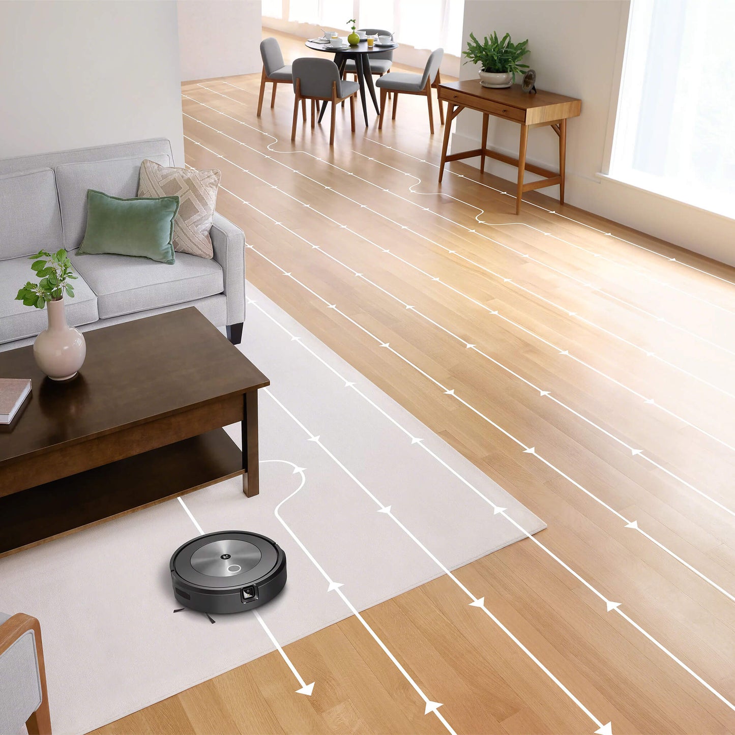 Roomba Combo® j5 robots putekļu sūcējs ar grīdas mazgāšanas funkciju