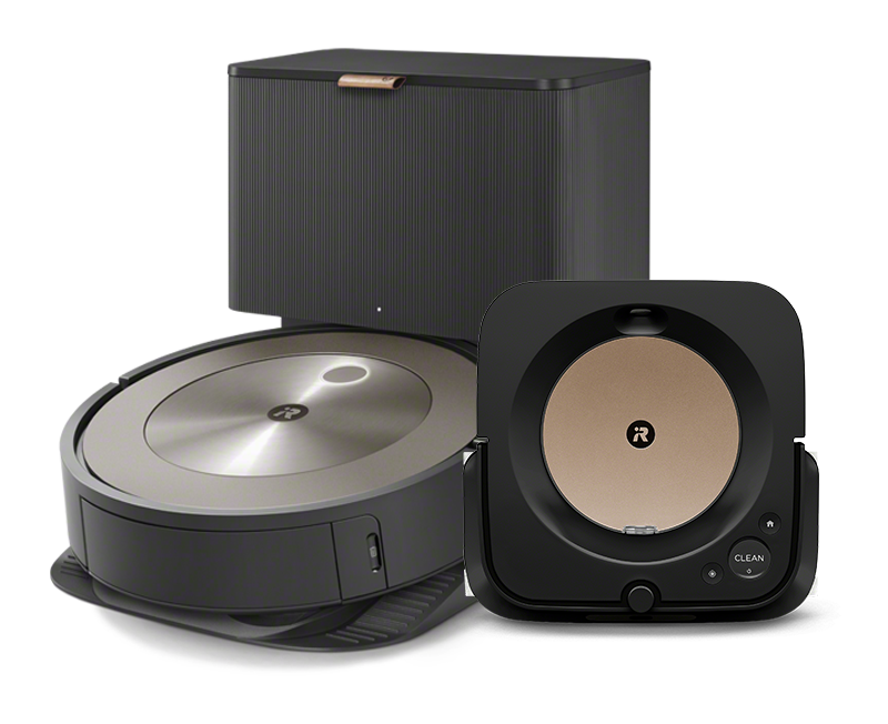 Roomba® j9+ & Braava jet® m6, melns, komplekts