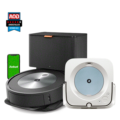 Roomba® j7+ & Braava jet® m6, balts/zils, komplekts