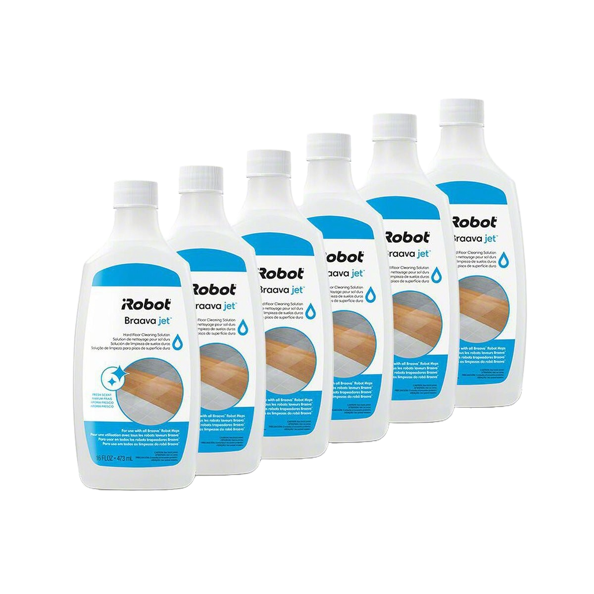 iRobot Braava jet™ tīrīšanas līdzeklis cietām grīdām (6 iepakojums)