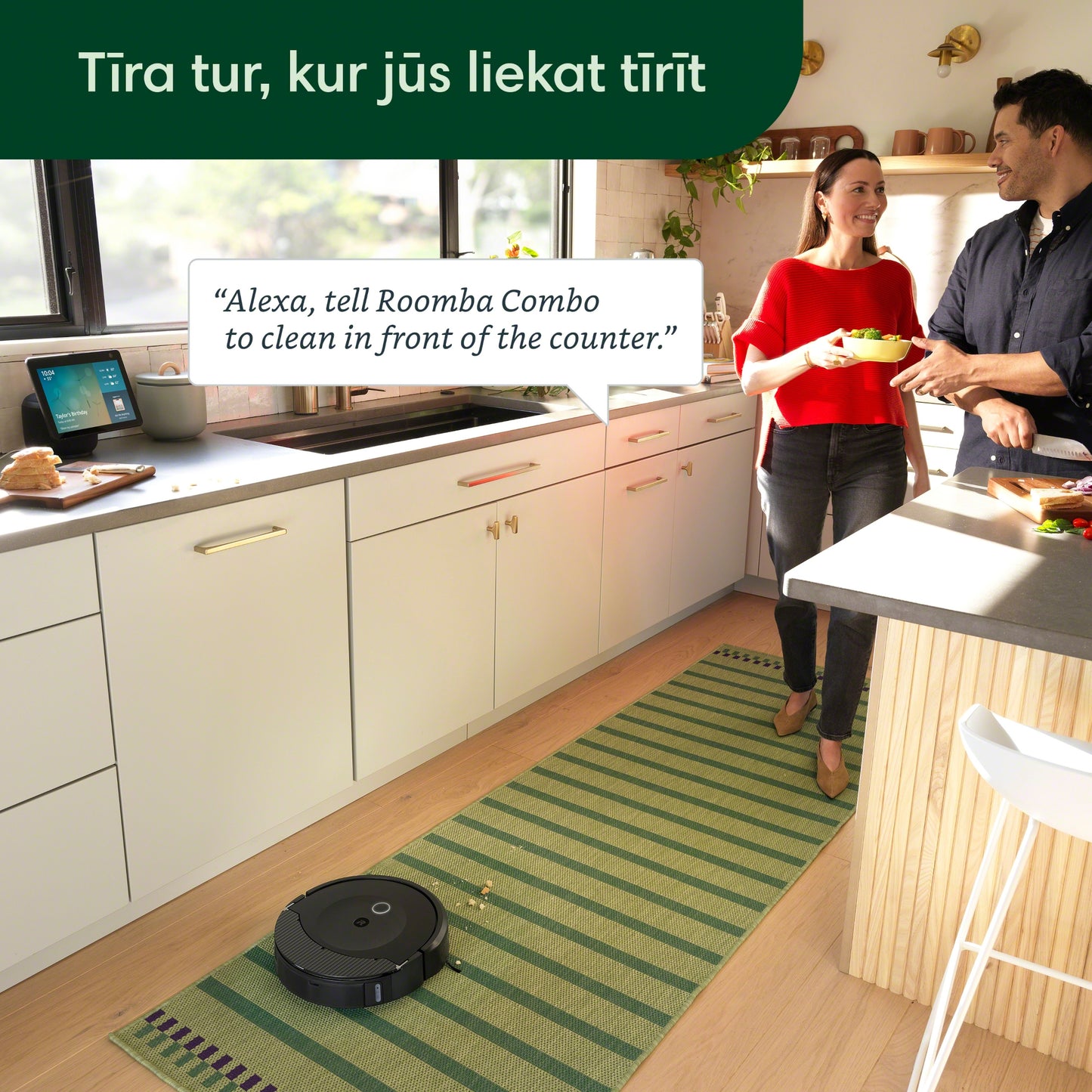 Roomba Combo® 10 Max robots + AutoWash™ stacijas