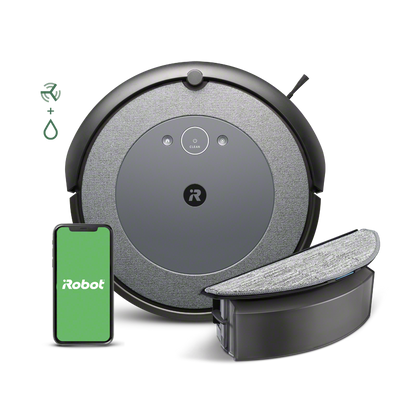 Roomba Combo® i5 robots putekļu sūcējs ar grīdas mazgāšanas funkciju