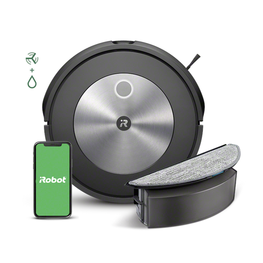 Roomba Combo® j5 robots putekļu sūcējs ar grīdas mazgāšanas funkciju