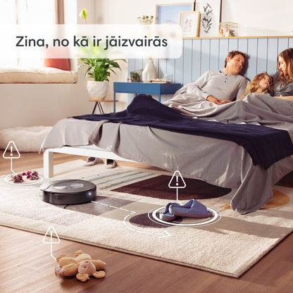 Roomba Combo® j7 robots putekļu sūcējs ar grīdas mazgāšanas funkciju