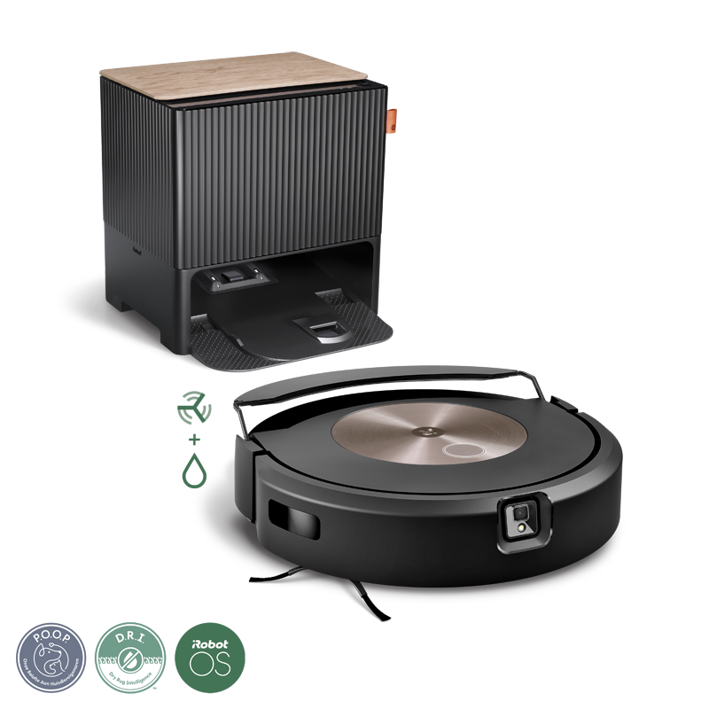 Roomba Combo® j9+ robots putekļu sūcējs ar grīdas mazgāšanas funkciju