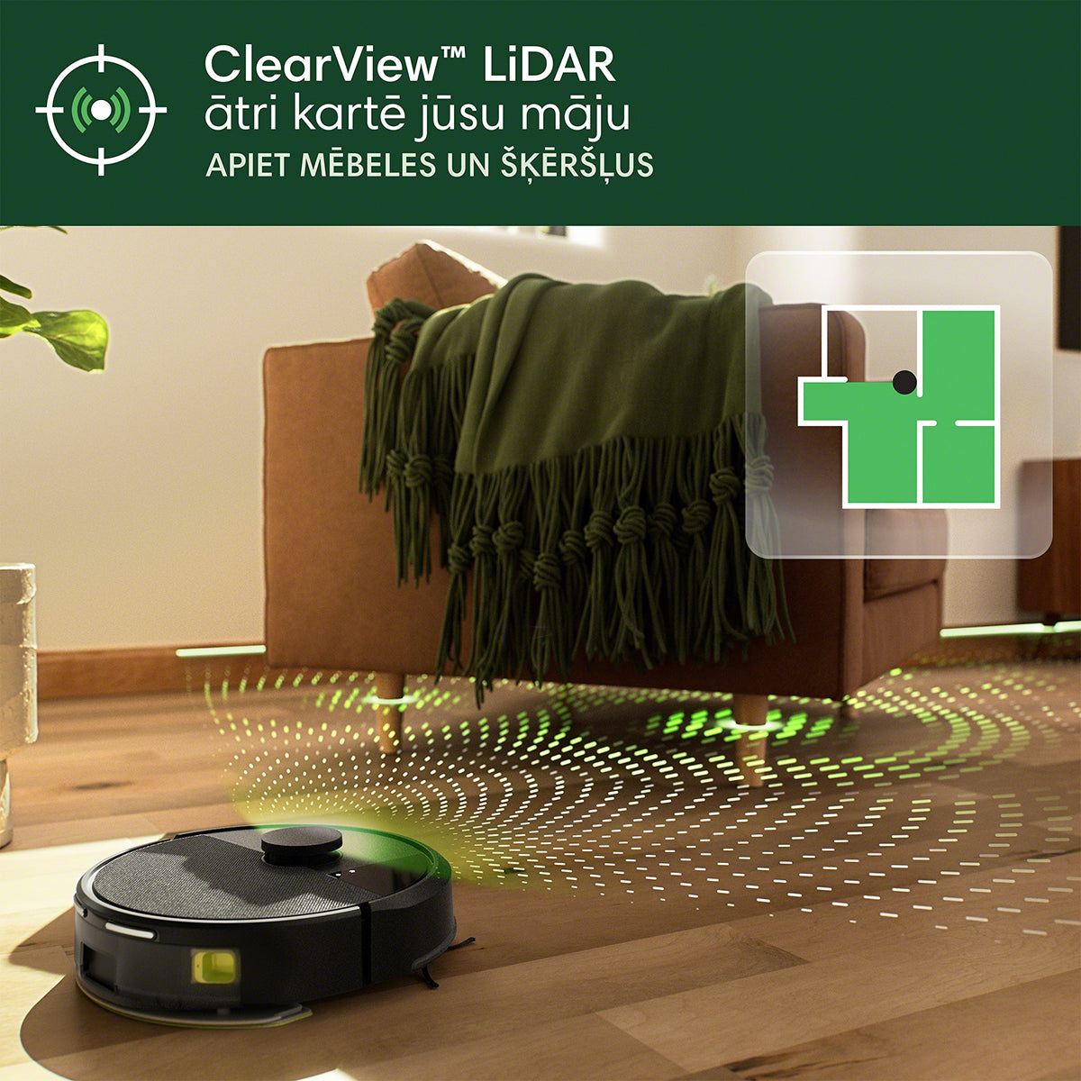 Roomba® 105 Combo Robot + AutoEmpty™ staciju