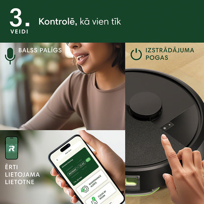 Roomba® 105 Combo Robot + AutoEmpty™ staciju