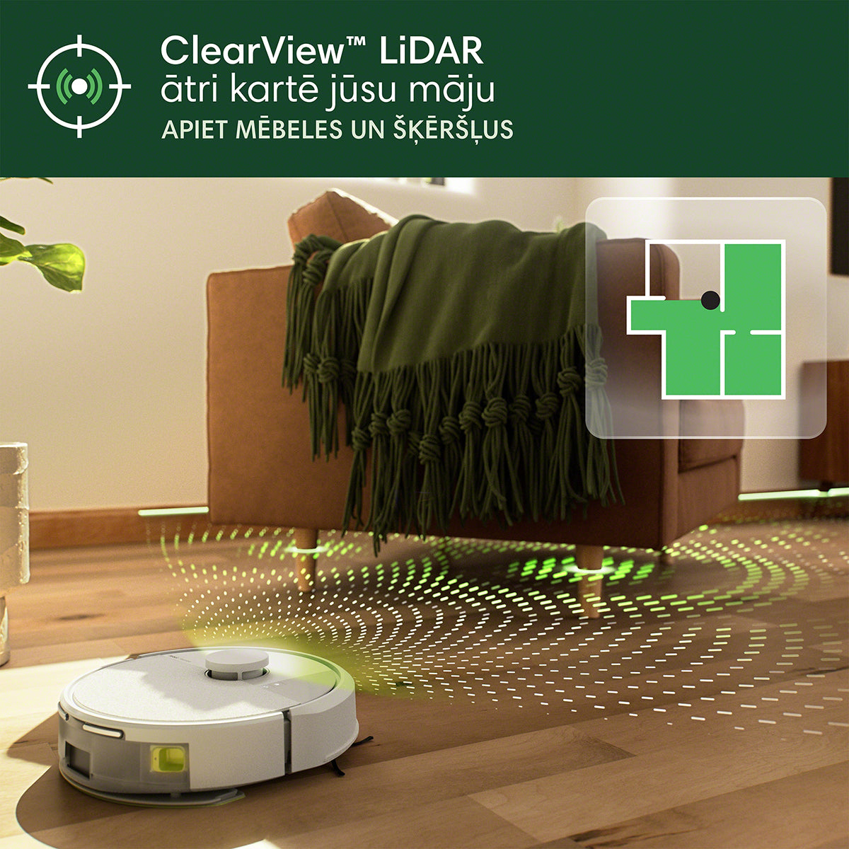 Roomba® 105 Combo Robot + AutoEmpty™ staciju