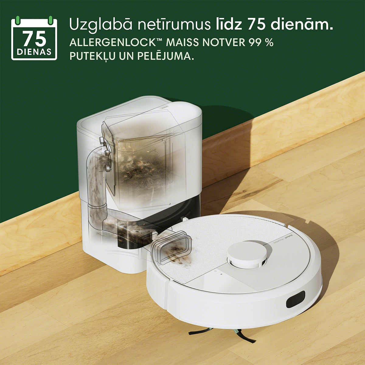 Roomba® 105 Combo Robot + AutoEmpty™ staciju