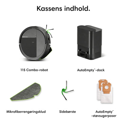 Roomba® 115 Combo robots + AutoEmpty™ dokstacija