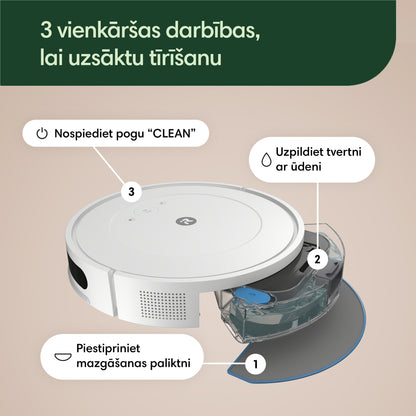 Roomba Combo® 2 Essential robots balta + AutoEmpty™ stacijas