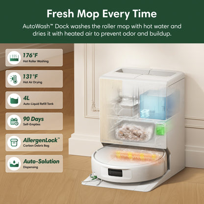 Roomba® Max 875 Combo robots + AutoWash™ dokstacija