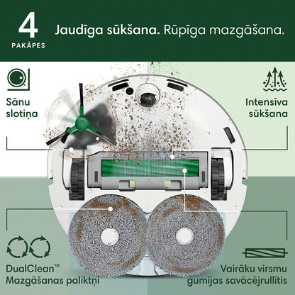 Roomba Combo® 405+ robots putekļu sūcējs