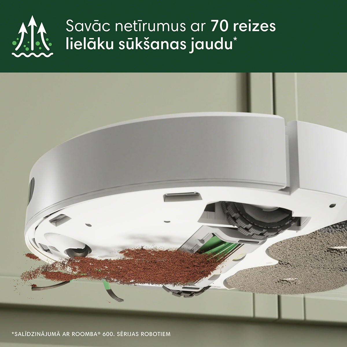 Roomba Combo® 405+ robots putekļu sūcējs
