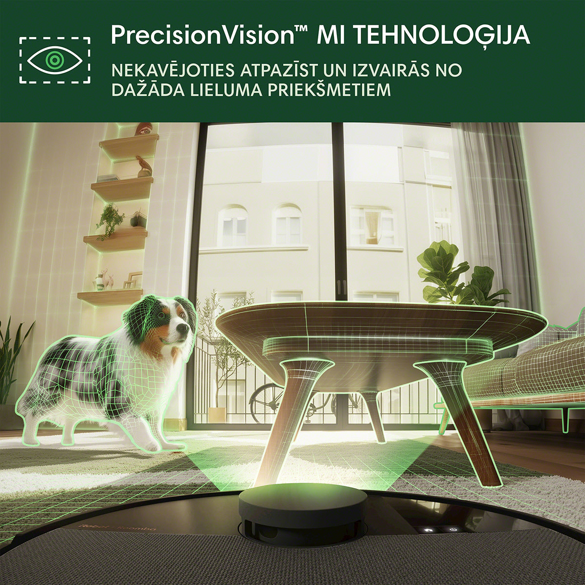 Roomba Combo® 505+ robots putekļu sūcējs
