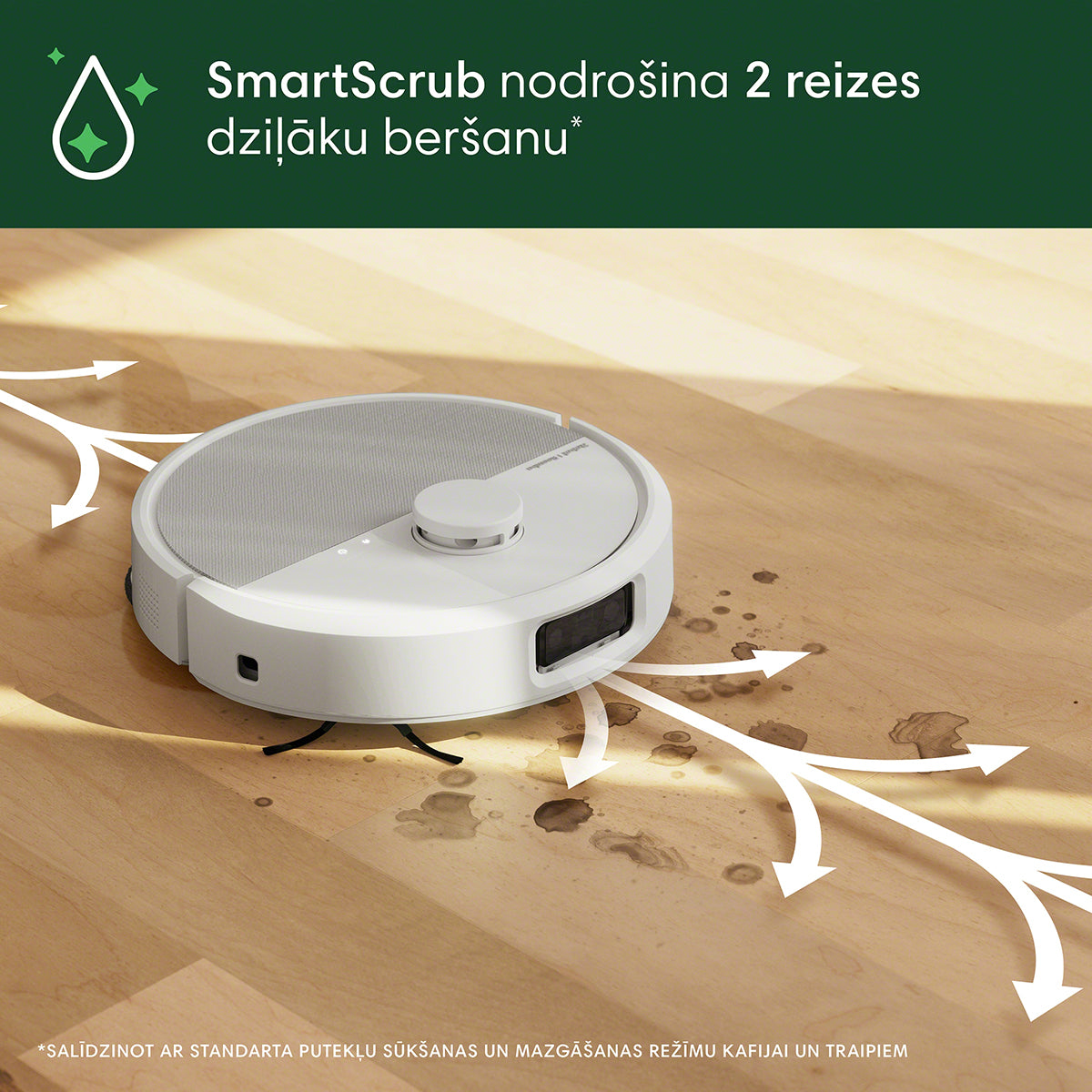 Roomba Combo® 505+ robots putekļu sūcējs