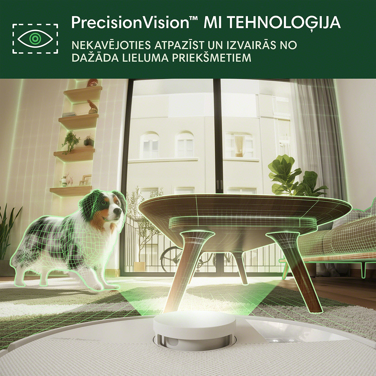 Roomba Combo® 505+ robots putekļu sūcējs
