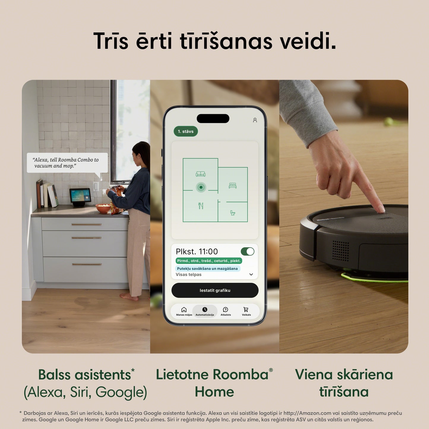 Roomba® Plus 515 Combo robots + AutoWash™ dokstacija