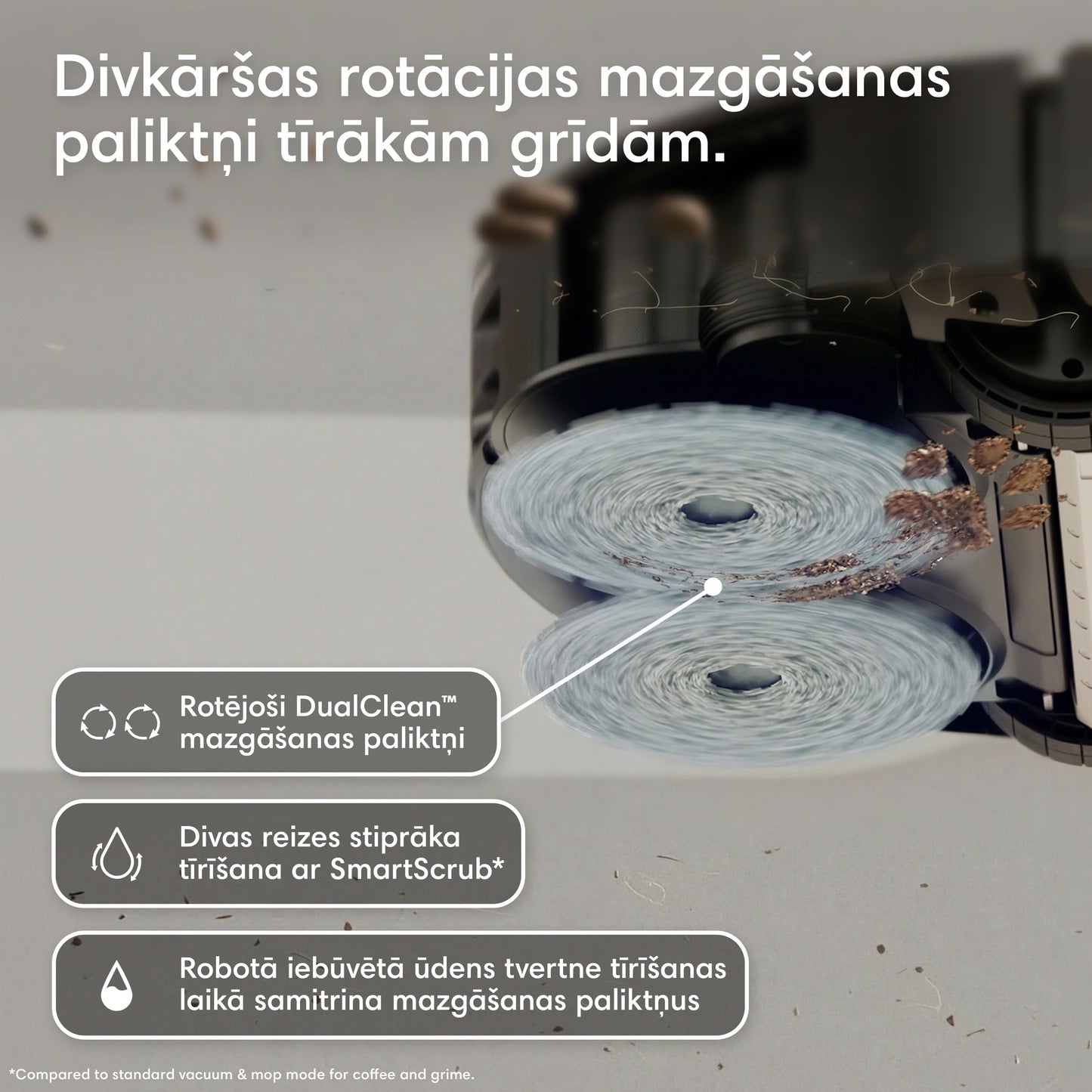 Roomba® Plus 575 Combo robots + AutoWash™ dokstacija