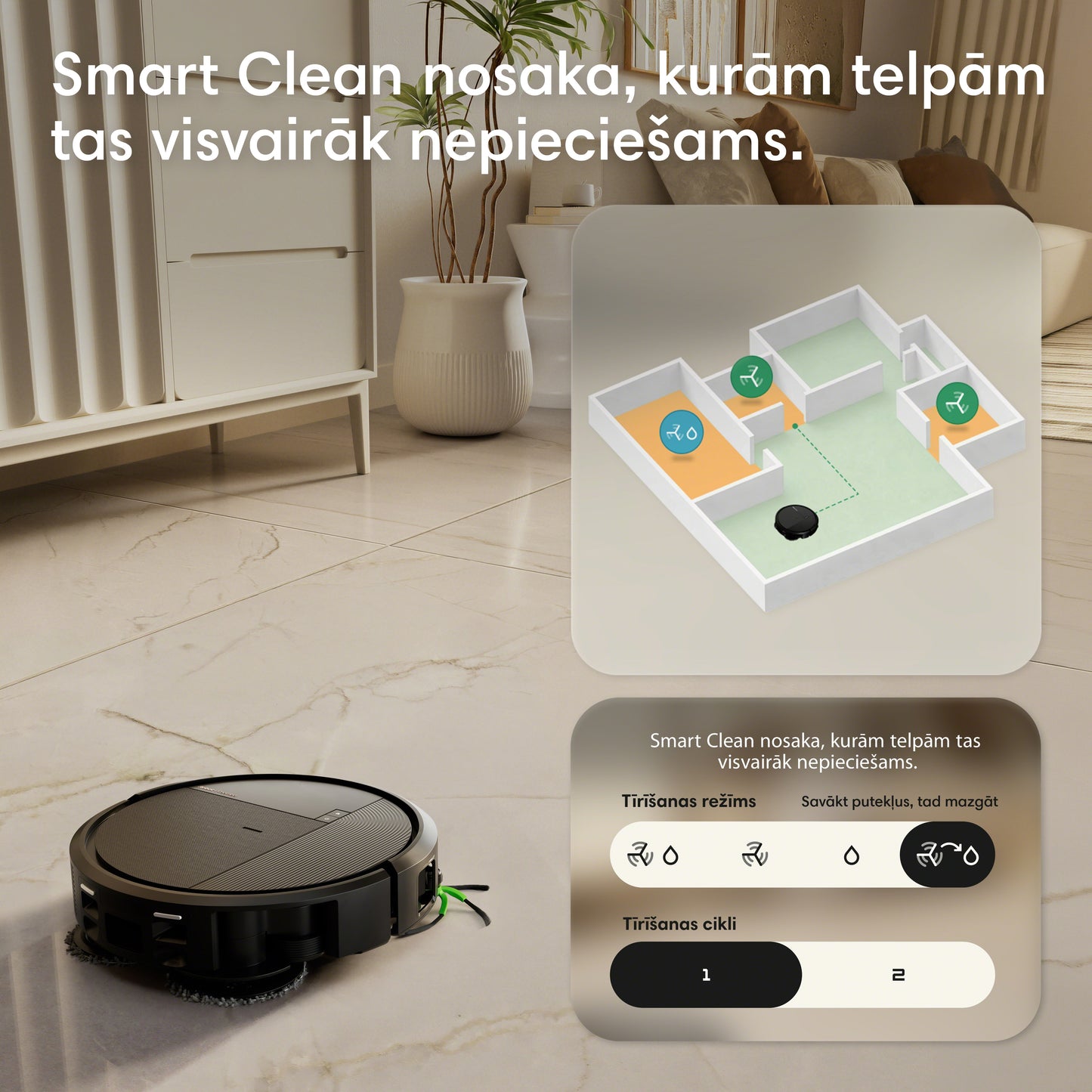 Roomba® Plus 575 Combo robots + AutoWash™ dokstacija