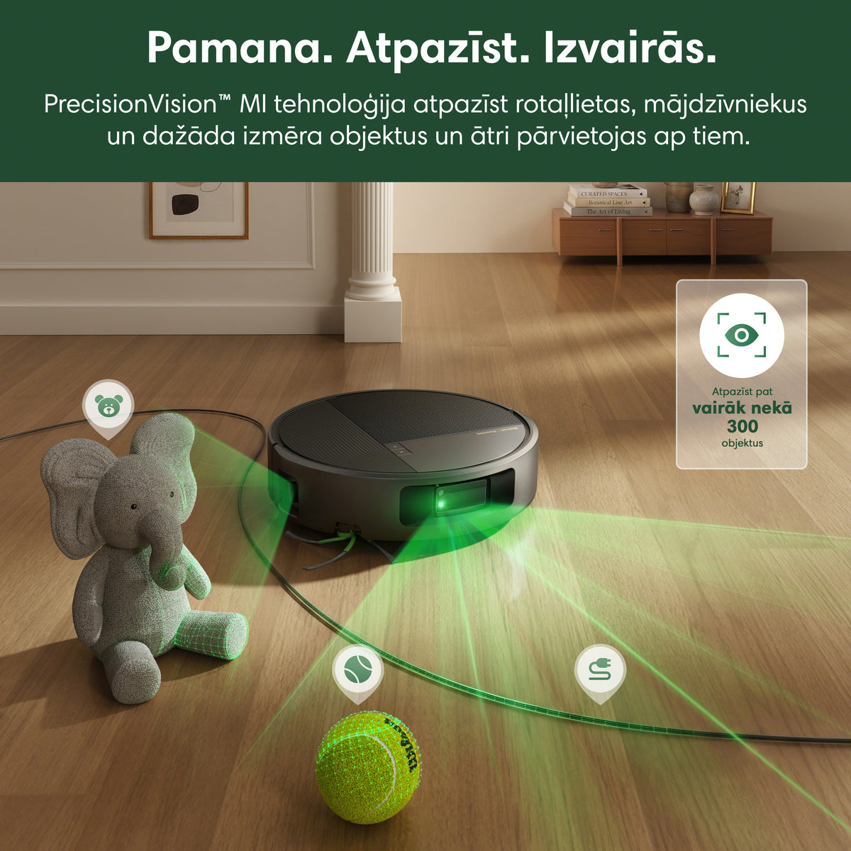 Roomba® Plus 615 Combo ar Wash Only dokstaciju