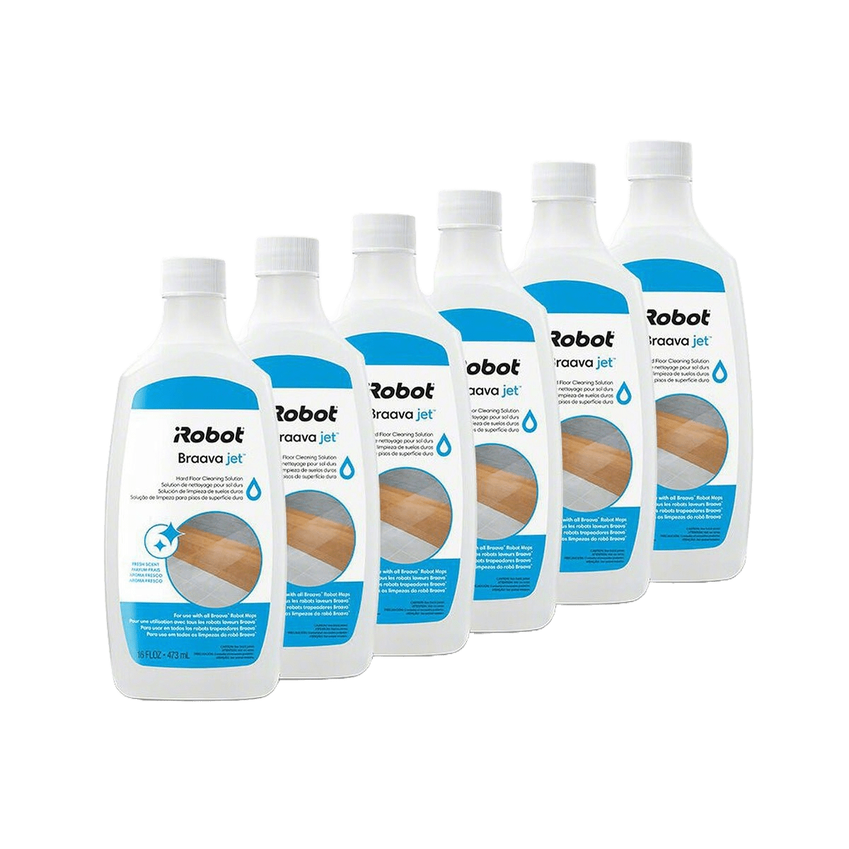 Braava jet™ tīrīšanas līdzeklis cietu virsmu grīdām (6 gab.)