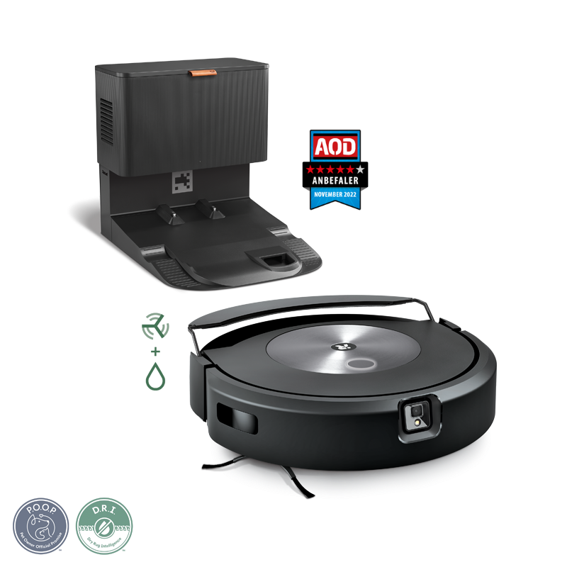 Roomba Combo® j7+ robots putekļu sūcējs ar grīdas mazgāšanas funkciju